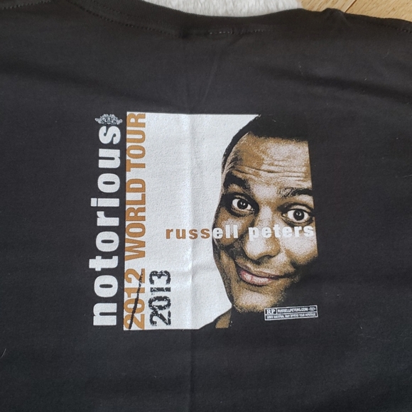 Russell Peter's tour shirt - Picture 5 of 6